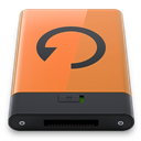 Orange Backup B icon